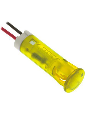 Apem - QS63XXY12 - LED Indicator yellow 12 VDC, QS63XXY12, Apem