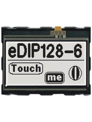 Electronic Assembly - EA EDIP128W-6LW - LCD graphic display 128 x 64 Pixel, EA EDIP128W-6LW, Electronic Assembly