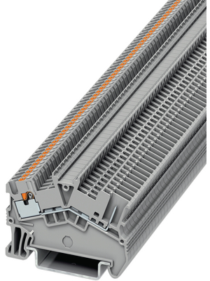 Phoenix Contact - PTS 1,5/S/1P - Terminal block grey 0.14...1.5 mm2, PTS 1,5/S/1P, Phoenix Contact