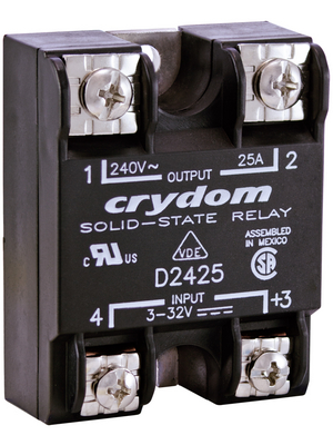 Crydom - D2425-10 - Solid state relay single phase 4...32 VDC, D2425-10, Crydom