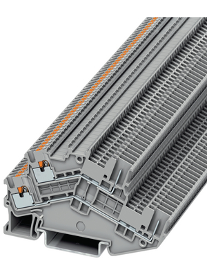 Phoenix Contact - PTTBS 1,5/S/2P - Terminal block grey 0.14...1.5 mm2, PTTBS 1,5/S/2P, Phoenix Contact