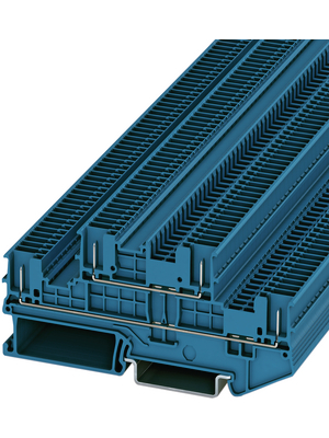 Phoenix Contact - PTTB 1,5/S/4P BU - Terminal block PTTB blue;1.5 mm2, PTTB 1,5/S/4P BU, Phoenix Contact