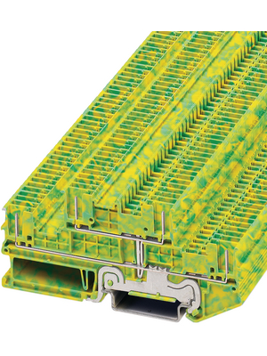 Phoenix Contact - PTTB 1,5/S/4P-PE - Terminal block PTTB yellow/green;1.5 mm2, PTTB 1,5/S/4P-PE, Phoenix Contact