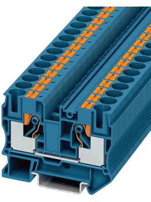 Phoenix Contact - PT 10 BU - Feed-through terminal block blue 0.5...10 mm2, PT 10 BU, Phoenix Contact