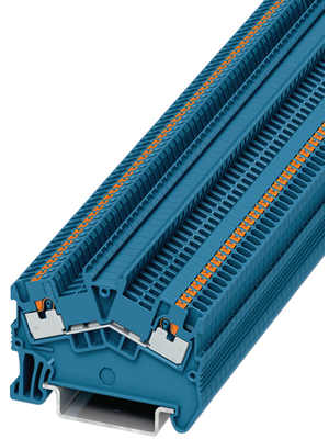 Phoenix Contact - PTS 1,5/S BU - Feed-through terminal block blue 0.14...1.5 mm2, PTS 1,5/S BU, Phoenix Contact