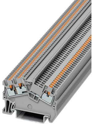 Phoenix Contact - PTS 1,5/S-TWIN - Feed-through terminal block grey 0.14...1.5 mm2, PTS 1,5/S-TWIN, Phoenix Contact