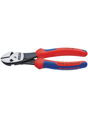 Knipex - 73 72 180 - Power side-cutting pliers TwinForce 180 mm, 73 72 180, Knipex