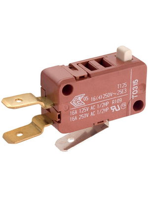 Marquardt - 1080.0403 - Micro switch 16 A Plunger N/A 1 change-over (CO), 1080.0403, Marquardt