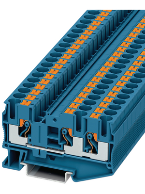 Phoenix Contact - PT 6-TWIN BU - Terminal block blue 0.5...6 mm2, PT 6-TWIN BU, Phoenix Contact