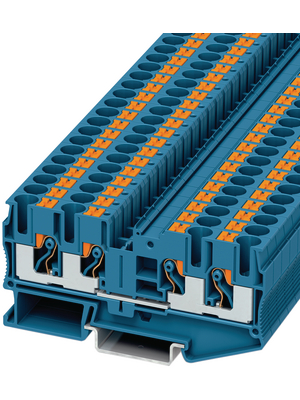 Phoenix Contact - PT 6-QUATTRO BU - Terminal block blue 0.5...6 mm2, PT 6-QUATTRO BU, Phoenix Contact