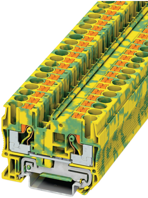 Phoenix Contact - PT 6-PE - Ground modular terminal block yellow/green 0.5...6 mm2, PT 6-PE, Phoenix Contact