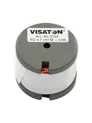 Visaton - FC-Ferritspule 8,2 mH, 3706 - Crossover Coil, FC-Ferritspule 8,2 mH, 3706, Visaton