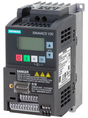 Siemens - 6SL3210-5BB15-5BV1 - Frequency converter 0.55 kW, 380...480 VAC 3-phase, 6SL3210-5BB15-5BV1, Siemens