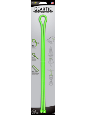 Nite Ize - GEAR TIE 32-LIME - Gear Tie 32" Lime, GEAR TIE 32-LIME, Nite Ize