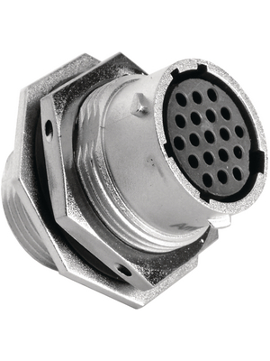 Amphenol - RT0714-19SNH - Jam nut receptacle RT360 Poles=19 N/A Female Housing size14, RT0714-19SNH, Amphenol