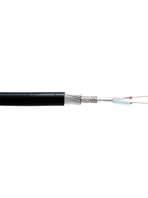 Belden - 3079ALS.00305 - Data cable shielded   1 x 2 x0.32 mm2 Copper bare FRFPE black, 3079ALS.00305, Belden