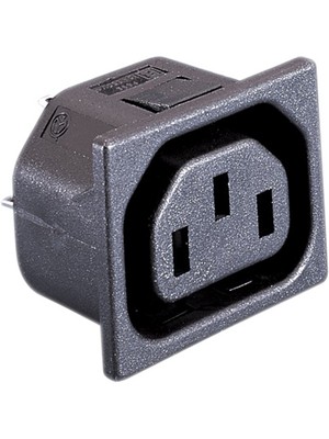 Bulgin - PX0695/15/63 - Socket Snap-in 10 A/250 VAC, PX0695/15/63, Bulgin