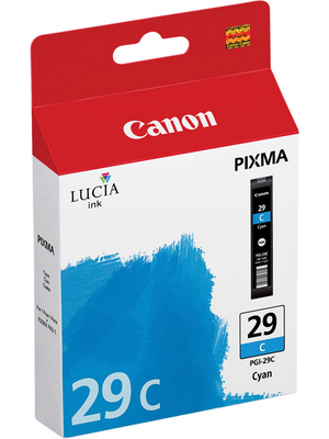 Canon Inc - 4873B001 - Ink PGI-29 Cyan, 4873B001, Canon Inc