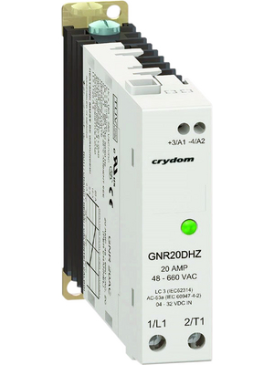 Crydom - GNR20ACZ - Solid state relay single phase 180...260 VAC, GNR20ACZ, Crydom