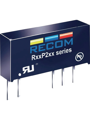 Recom - R05P205S - DC/DC converter 5 VDC 5 VDC, R05P205S, Recom