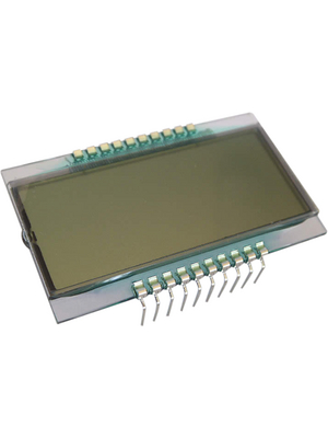 Display Elektronik - DE 161-RS-20/7,5 (3 Volt) - 7-segment LCD 12.7 mm 1 x 4, DE 161-RS-20/7,5 (3 Volt), Display Elektronik