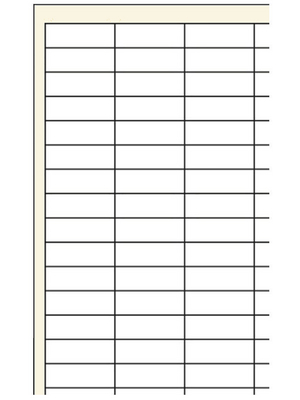 Elma - 81-030 - Label sheet N/A, 81-030, Elma