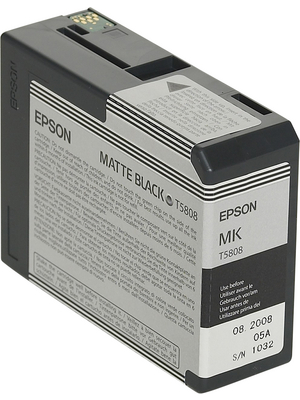 Epson - C13T580800 - Ink T580800 black matt, C13T580800, Epson