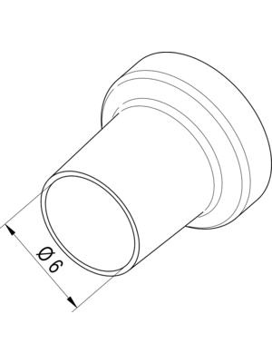 Ersa - 0472CR/SB - Hot air nozzle, 0472CR/SB, Ersa