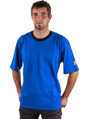 Eurostat - 51-731-0020 - ESD Polo Shirt blue L, 51-731-0020, Eurostat