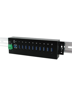 Exsys - EX-1110HMVS - USB hub 10x, EX-1110HMVS, Exsys