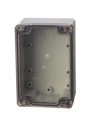 Fibox - PCT 081206 enclosure - Enclosure DIN rail 120 x 80 x 55 mm Polycarbonate, PCT 081206 enclosure, Fibox