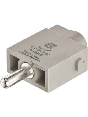 HARTING - 19 41 001 2600 - Contact Module,Gender of contacts-Male, 19 41 001 2600, HARTING