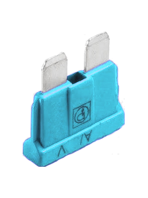 Littelfuse - 164.6185.5152 - Fuse ATO 15 A 32 VDC light blue, 164.6185.5152, Littelfuse