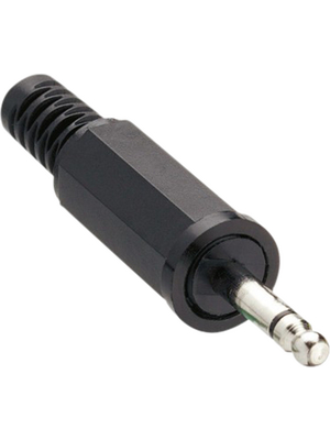 Lumberg Connect GmbH - KLS 1 schwarz - Jack Plug black 2P, KLS 1 schwarz, Lumberg Connect GmbH