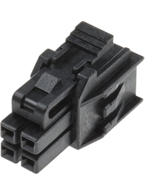 Molex - 105308-1204 - Receptacle housing Pitch2.5 mm Poles 2 x 2 Nano-Fit?, 105308-1204, Molex