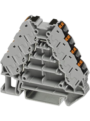 Phoenix Contact - PTRV 4-PV  /BK - Potential distributor Inputs=16 grey / black, 3270125, PTRV 4-PV  /BK, Phoenix Contact