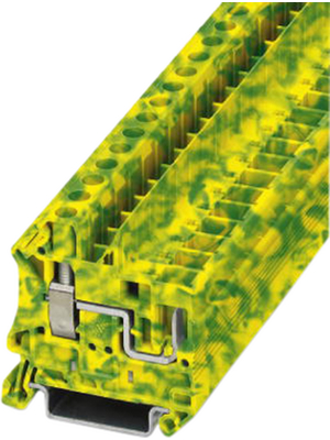 Phoenix Contact - UT 6/1P-PE - Terminal block N/A green/yellow, 0.2...10 mm2, 3060555, UT 6/1P-PE, Phoenix Contact