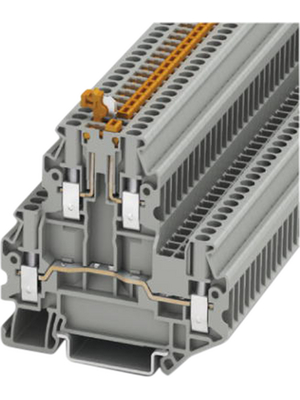 Phoenix Contact - UTTB 2,5-MT-P/P - Knife disconnect terminal block grey 0.14...4 mm2, UTTB 2,5-MT-P/P, Phoenix Contact