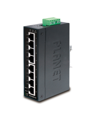 Planet - IGS-801M - Managed switch 8x 10/100/1000 DIN-Rail, IGS-801M, Planet