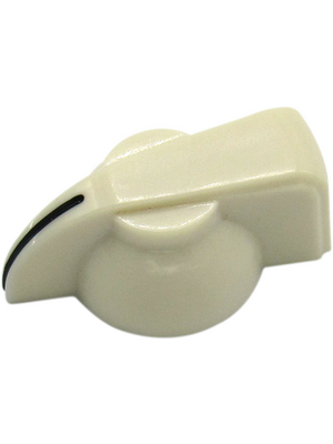 RND Components - RND 210-00268 - Pointer Knob, ivory, with line, Diameter19 mm, RND 210-00268, RND Components