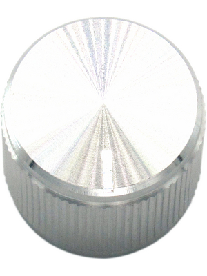 RND Components - RND 210-00328 - Aluminium Knob, silver, RND 210-00328, RND Components