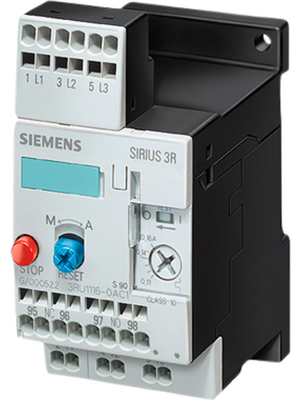 Siemens - 3RU1116-0EC1 - Overload relay SIRIUS 3RU1 0.28...0.4 A, 3RU1116-0EC1, Siemens