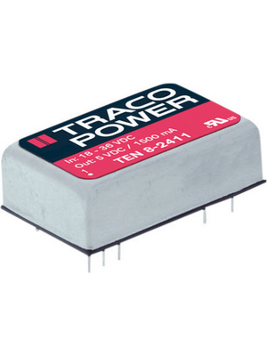 Traco Power - TEN 30-1212 - DC/DC converter 9...18 VDC 12 VDC, TEN 30-1212, Traco Power