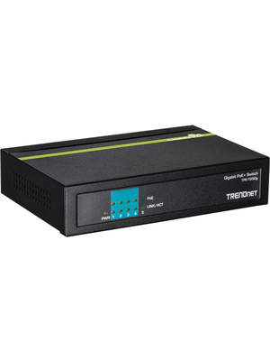 Trendnet - TPE-TG50G - Switch, 4x Gigabit PoE+, 1 x 10/100/1000, Desktop, TPE-TG50G, Trendnet