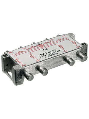 No Brand - 67005 - Splitter 8-way 5...2450 MHz 15.0 dB, 67005, No Brand