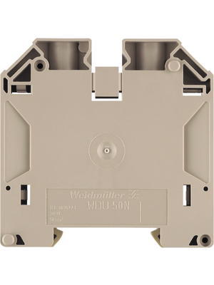 Weidmller - WDU 50N - 1820840000 - Terminal block W-Series N/A Dark Beige, 10...50 mm2, WDU 50N - 1820840000, Weidmller