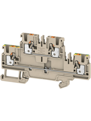 Weidmller - A2T 2.5 FT-PE - 1547640000 - Terminal block A N/A Dark Beige, 0.5...2.5 mm2, A2T 2.5 FT-PE - 1547640000, Weidmller