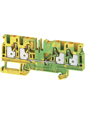 Weidmller - A4C 4 PE - 2051560000 - Terminal block A N/A green/yellow, 0.5...4 mm2, A4C 4 PE - 2051560000, Weidmller