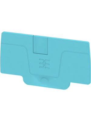 Weidmller - AEP 2C 4 BL - 2051690000 - End plate N/A 58 x 2.1 x 32 mm blue A, AEP 2C 4 BL - 2051690000, Weidmller