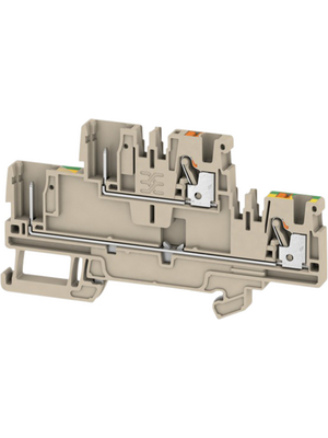 Weidmller - APGTB 2.5 2T FT-PE 4C/2 -1548130000 - Terminal block A N/A Dark Beige, 0.5...2.5 mm2, APGTB 2.5 2T FT-PE 4C/2 -1548130000, Weidmller